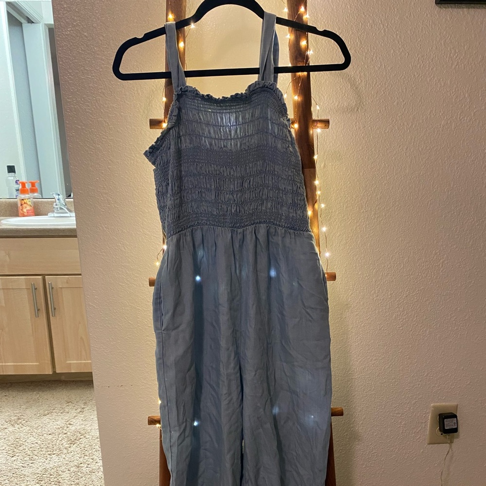 Denim colored playsuit